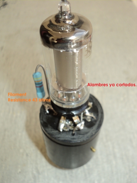 Alambres ya cortados