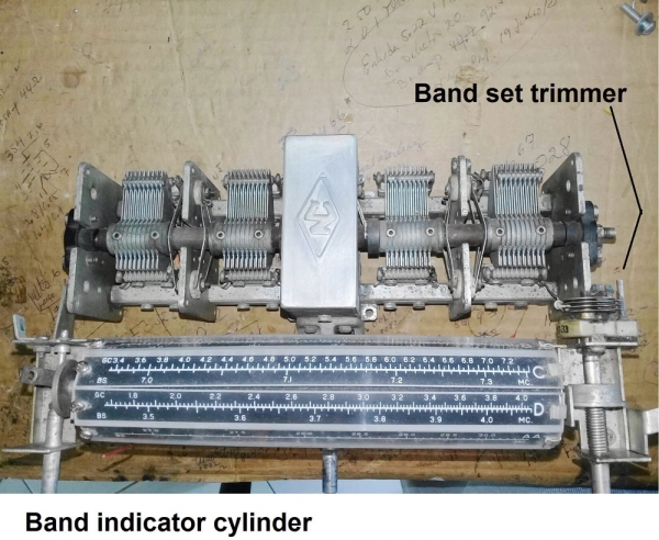 band indicator cylinder