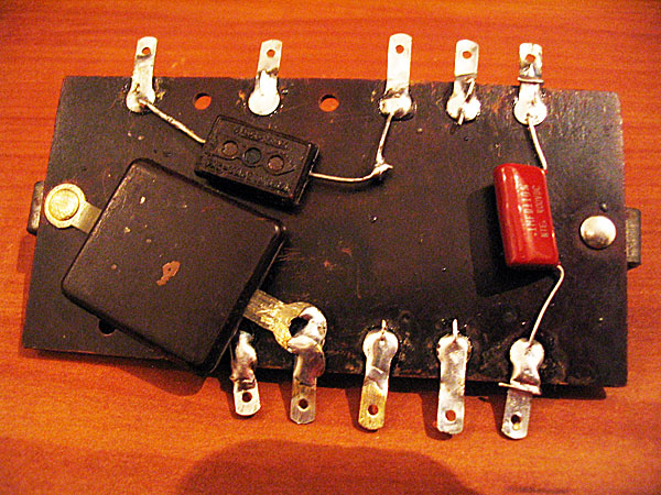 SM 738 circuit board after restoration
