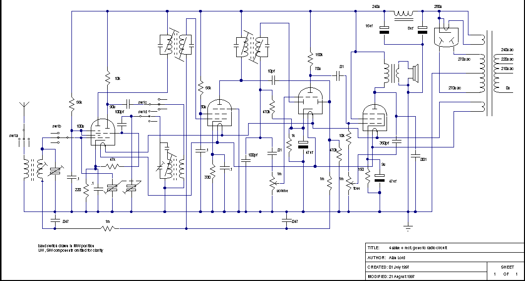 Generic 4v + R circuit